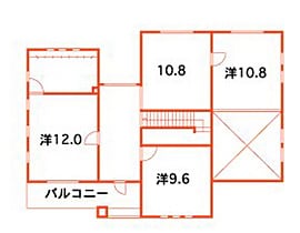 ２階平面図